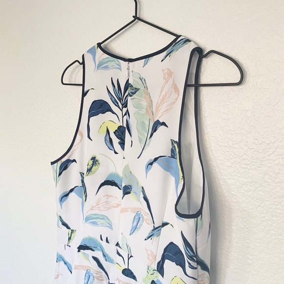 Floral Ruffle Wrap Racerback Dress - Picture 5 of 8